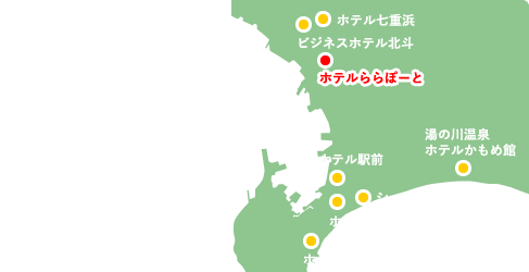 ホテルららぽーと 地図